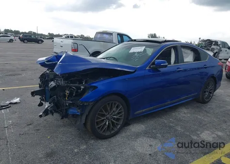 2020 Genesis G80 3.8 Rwd from USA, damaged, VIN KMTFN4JE7LU328768